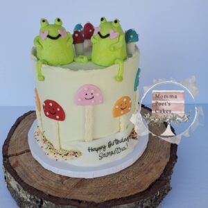 tiktok frog cake
