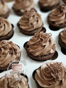 triple chocolate cupcakes