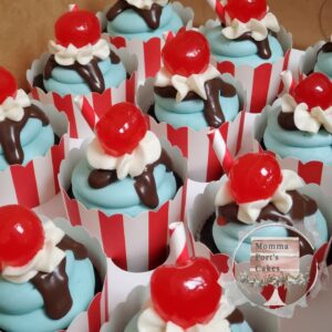 sundae cupcakes