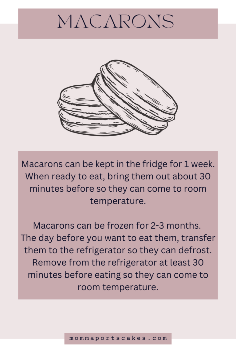 How long do macrons last